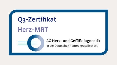 Zertifikat der Deutschen Röntgengesellschaft Herz-MRT