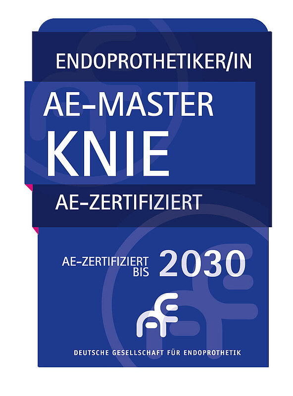 Zertifikat AE-Master Knie
