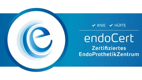 Zertifikat-Logo des Zentrums für Endoprothetik