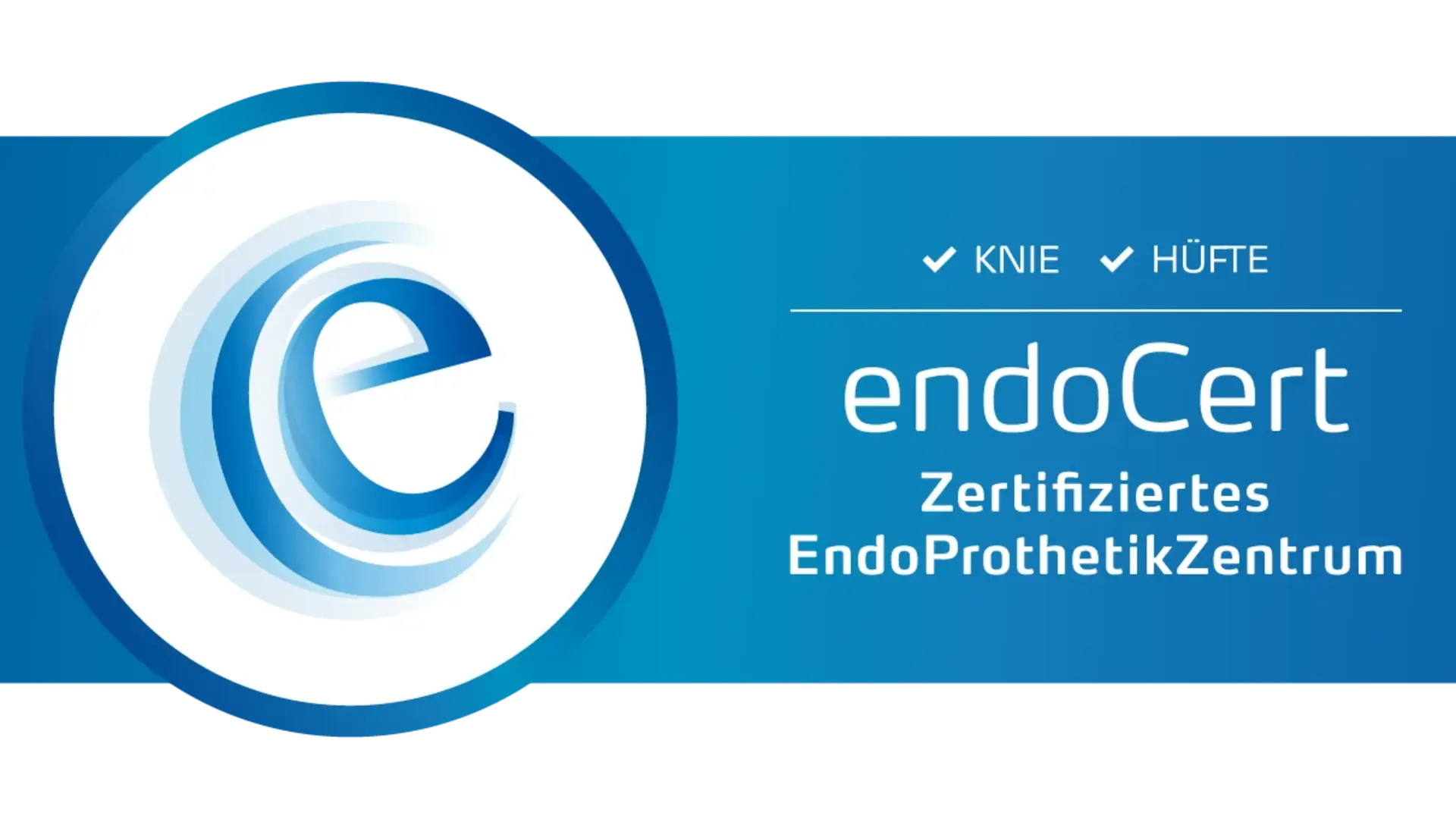 Zertifikat-Logo des Zentrums für Endoprothetik