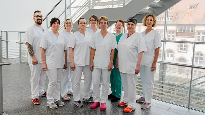 Gruppenbild der fachonkologischen Pflegekräfte