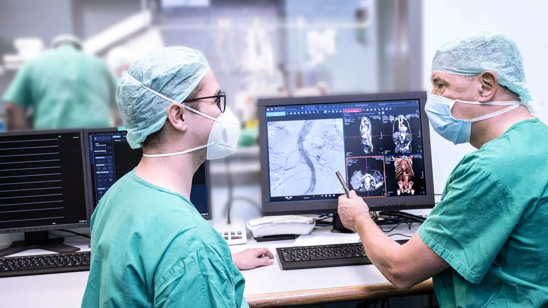 Aneurysma CT und MRT zeigen die anatomischen Strukturen 