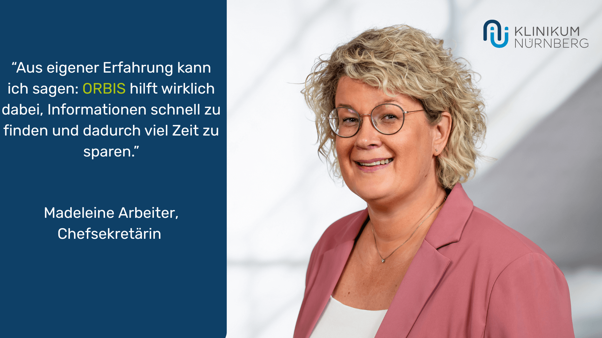 Zitat und Porträt von Fr. Arbeiter